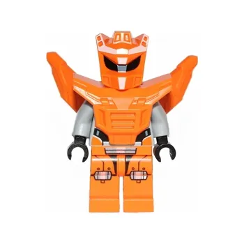 Stavebnice LEGO LEGO Minifigurka Orange Robot Sidekick s010