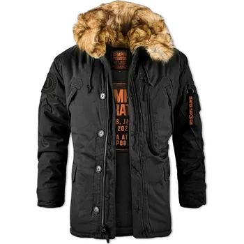 Pánský bomber Bunda Semper Paratus 10004 black Barva: Černá, Velikost: L