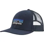Patagonia P-6 Logo LoPro Trucker Hat New Navy modrá