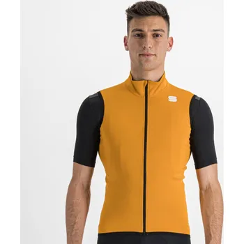 Cyklistická vesta vesta Sportful Fiandre Light No Rain Vest Dark Gold L