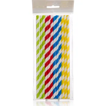 brčka 6x200mm papírová pruhy mix (25ks)