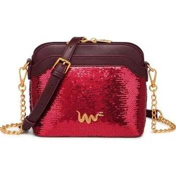 Kabelka VUCH Fossy Sequin Mini Wine + Dárkové balení