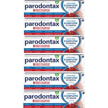 zubní pasta Parodontax Kompletní ochrana EXTRA FRESH zubní pasta 6x75 ml