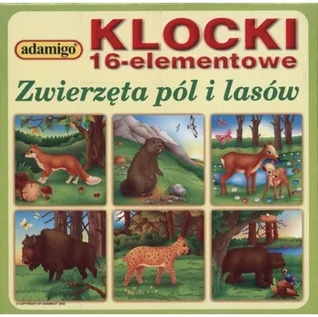 ostatní stavebnice Stavebnice kostky Adamigo 16 dílků