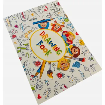 Sešit Skicák A4, 80 listů – blok na kreslení pro děti, do školy, výtvarný