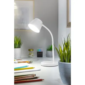 Lampička Stolní lampička HELIN, 6W 350lm 4000K bílá GTV