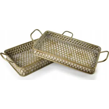 Dekorativní tác Hexagon Glow XL, 48 cm