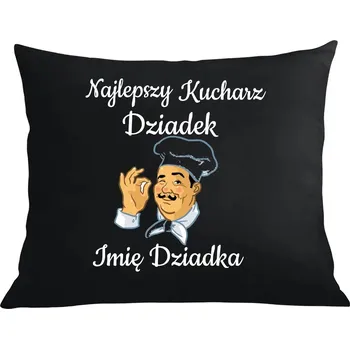 Povlečení Polštář + povlečení Nejlepší kuchař Dědeček + Jméno dědečka Den dědečka