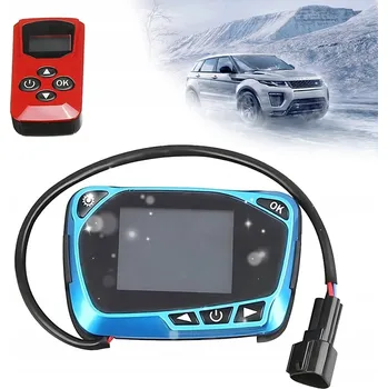 Ventilátor topení a klimatizace OVLADAČ PRO OHŘÍVAČ S DÁLKOVÝM OVLÁDÁNÍM 50M NEZÁVISLÉ TOPENÍ 12V 24V