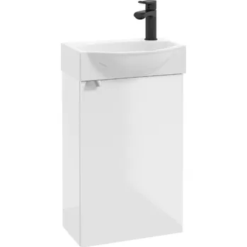 Koupelnový nábytek DEFRA Umyvadlová skříňka CAMPO D40, včetně umyvadla, bílá (001-D-04011+1517)