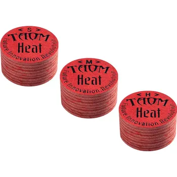 Kulečník Kůže vrstvená Taom Heat 14 mm Tvrdost kůže: M - střední