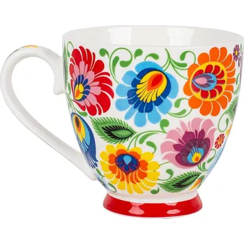 Porcelánový Šálek Folkstar Grażynka 350 ml 1 ks
