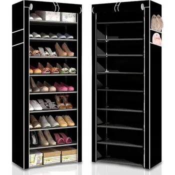 Botník Botník PIXEL 55 x 155 x 24 cm černá