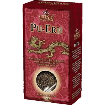 *Čaj černý Pu-Erh 70g, Grešík (MDT 4.12.2025)