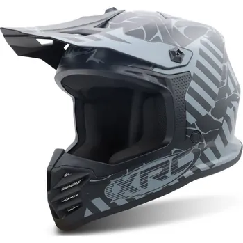 Helma na motorku XRC MX Jasper Youth 2.0 black/grey vel. YS
