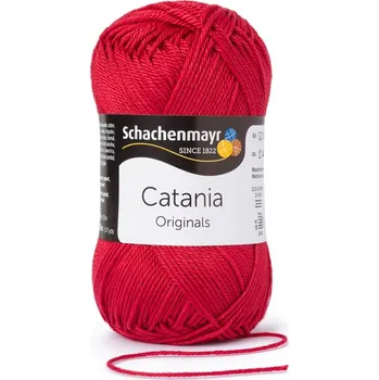 Schachenmayr Příze Catania 424 tmavší červená