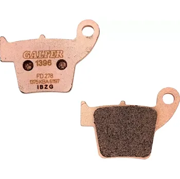 Brzda pro motocykl Zadní motocyklové brzdové desky GALFER BRAKE PAD SINTERED pro HONDA CRF 250 R/RX rok 2004-2023 (sinterovaná směs brzdového obložení )