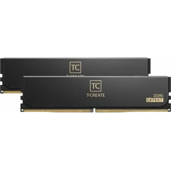 Operační paměť Team Group DIMM 32 GB DDR5-6400 (2x 16 GB) Dual-Kit (schwarz, CTCED532G6400HC32ADC01, T-CREATE EXPERT)