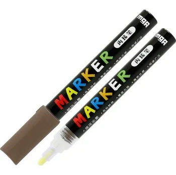 Popisovač akrylový M&G Acrylic Marker 2 mm, Brown S421