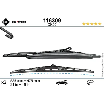 Stěrač List stěrače SWF 116309