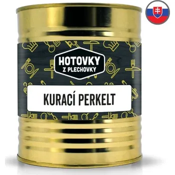 Hotové jídlo Hotovky z plechovky Kuřecí perkelt