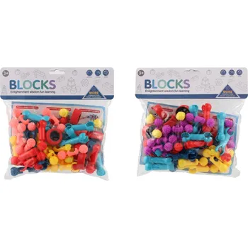 ostatní stavebnice Teddies Stavebnice - Blocks - 2 barvy