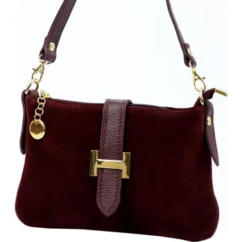 Kabelka Kožená kabelka Luka vínová KZ2259070