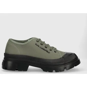 Pánské tenisky Tenisky Karl Lagerfeld TREKKA MENS KL25211.9KK zelená 87X, EUR 42