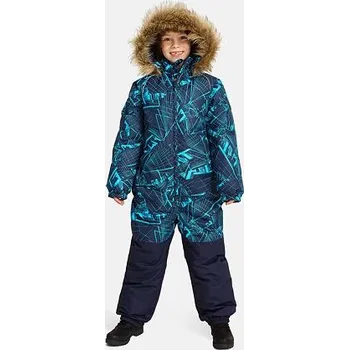 dívčí zimní kombinéza Dětská zimní kombinéza Huppa Wille 2 navy pattern / navy velikost 122
