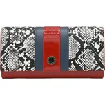 Dámská kožená peněženka Peterson ST-409 SNAKE červená