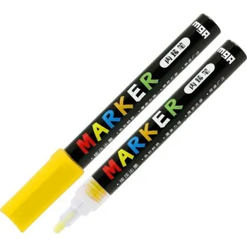 Popisovač akrylový M&G Acrylic Marker 2 mm, Yellow S400