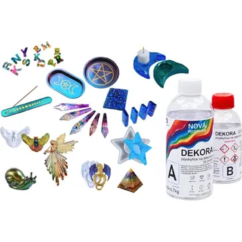 Epoxidová pryskyřice DEKORA 20-24-950 čirá UV++ Balení A+B: 4,2 kg