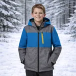 Chlapecká zimní bunda Killtec 181 šedá/tmavě modrá 116