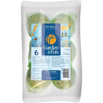 Pro ptáka Trixie Garden Fun balení lojových koulí pro ptáky 6x 90 g