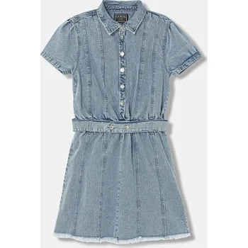 Dámské šaty Dětské riflové šaty Guess J6RK19.D4EU0.PPY2 modrá 05X, vel. 122-125