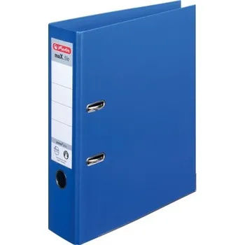 Pořadač PP A4/8cm pákový Herlitz maX.file protect plus - modrý