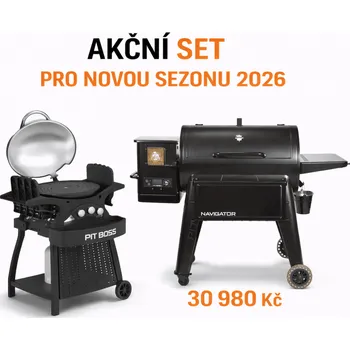 Pit Boss  Limitovaná akce Navigator 850 Double Pack – dva grily za super cenu!