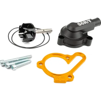 Chlazení pro motocykl Vodní pumpa s vysokým výkonem vč. víka Stage6 R/T žlutá Derbi Euro 3 / 4