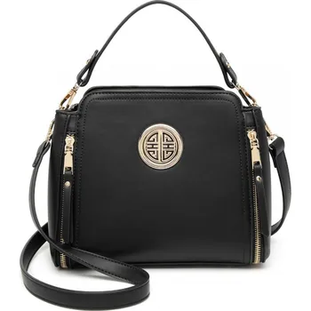 Dámská moderní kabelka Miss Lulu Tokio - černá LB2126-BK