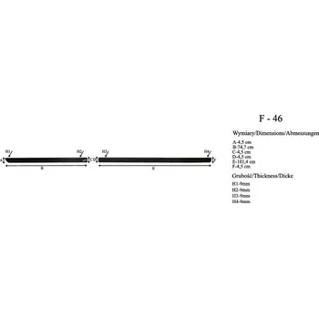Lišta karosérie Lišty dveří VW Passat B8, 2015 ->, 5 dveří, sedan i combi, F46