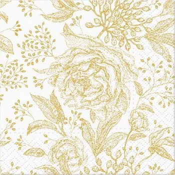 Paw Ubrousky PAW Dekor C (20ks) Rose Peonies 615474