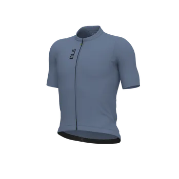 cyklistický dres dres ALÉ COLOR BLOCK PRAGMA Steel Blue XXL