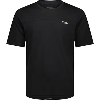 cyklistický dres volný dres MONS ROYALE Diversion Merino Bike Jersey Ss Black L