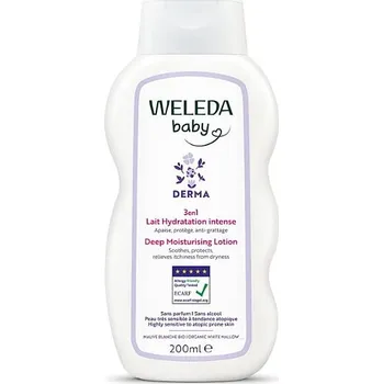 Tělové mléko Weleda 3v1 DERMA Hydratační mléko 200 ml