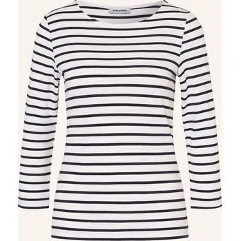 Dámské tričko More & More Dámské Tričko S 3/4 Rukávem, bílá / tmavě modrá, 34