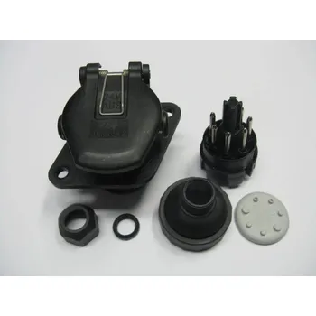 Elektrická zásuvka Zásuvka 7 pólů ABS/EBS 24V