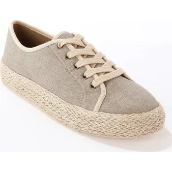 Dámské tenisky Tenisky s bílou podrážkou přírodní 37