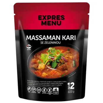 Hotové jídlo EXPRES MENU Massaman kari se zeleninou 600 g