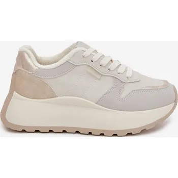 Dámské tenisky Dámské kožené tenisky Big Star HI-POLY SYSTEM – bílé Velikost: 38