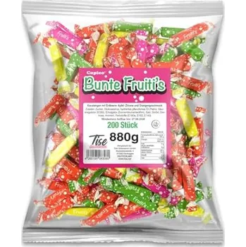 Bonbon Capico Bunte Fruitis karamelové tyčinky 900g